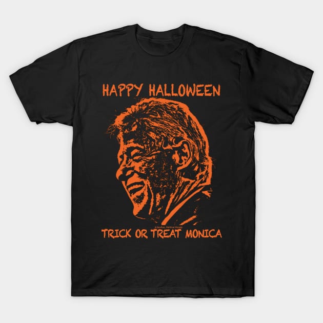 Trick or Treat Monica! T-Shirt by govfun